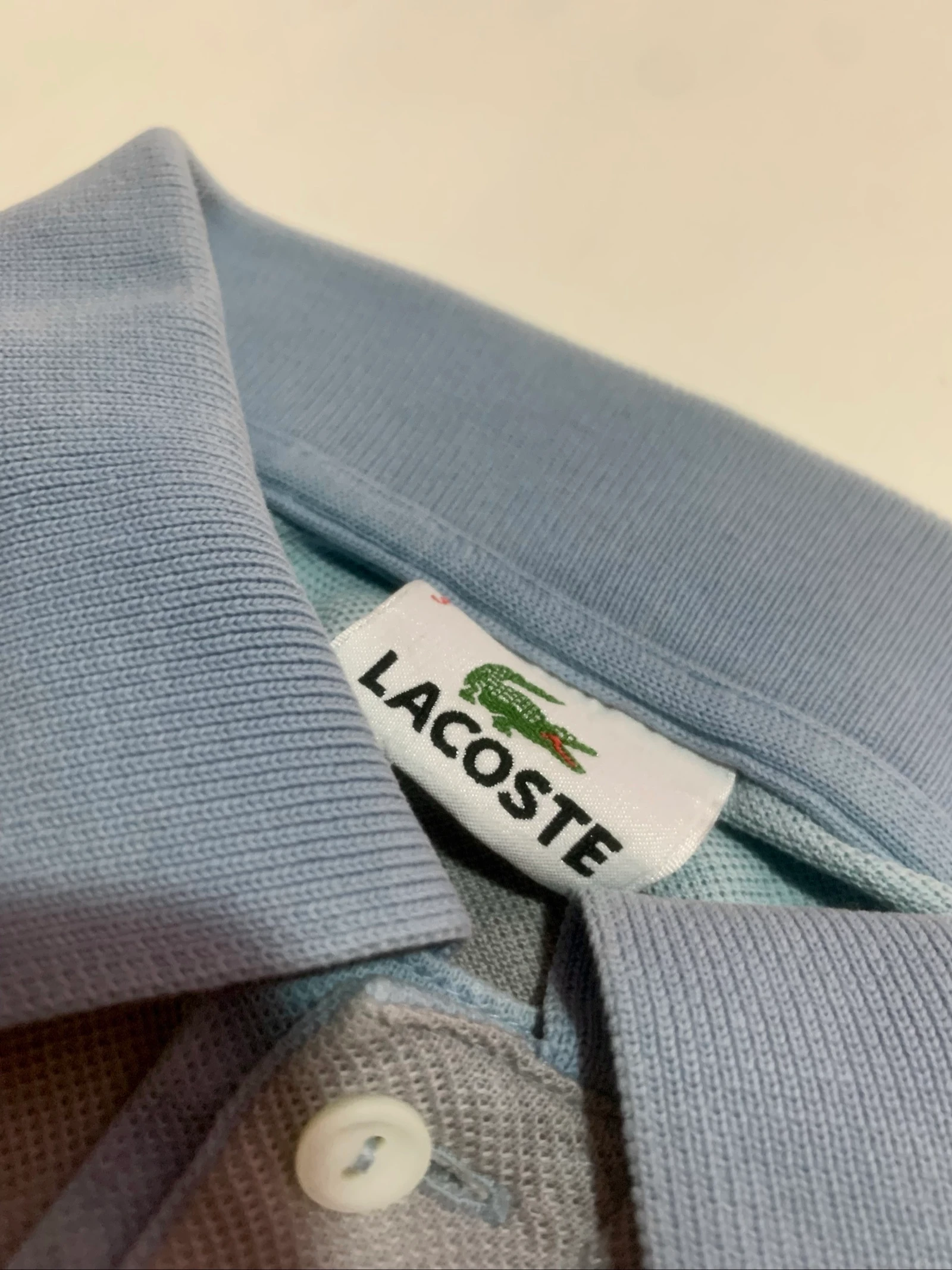 Lacoste Original Blue Polo Size M – photo 3